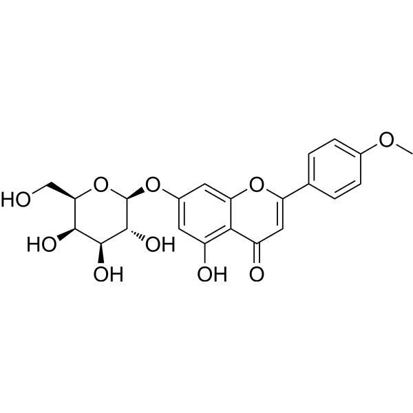 Acacetin-7-O-β-D-galactopyranoside 80443-15-8